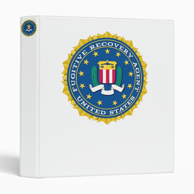 Fugitive Recovery Agent Binder (Front/Spine)