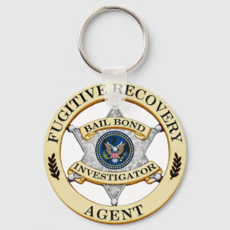Fugitive Recovery Agent Keychain