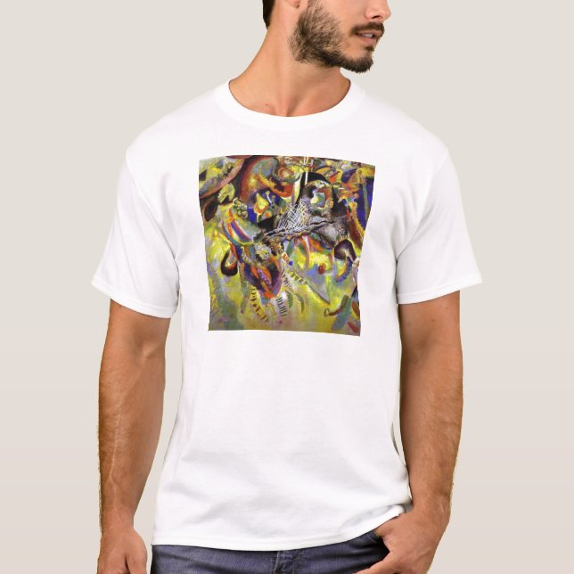 Fugue Abstract Painting by Kandinsky T-Shirt (Front)