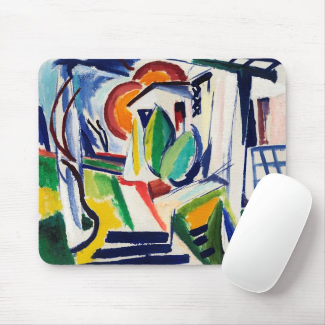 Fugue by Henry Lyman Sayen Mouse Pad (With Mouse)