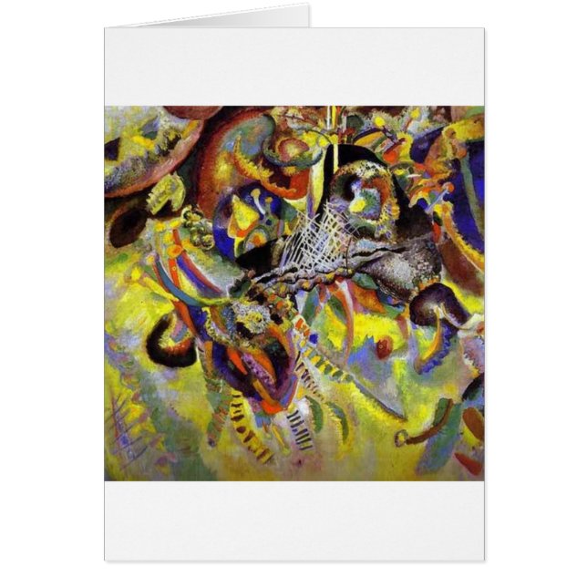 Fugue peinture Abstraite par Kandinsky (Devant)