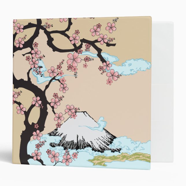 Fuji and Sakura  Binder 2.0" Ring Size (Front/Inside)