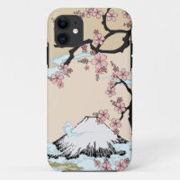 Fuji and Sakura - Japanese Design Iphone case