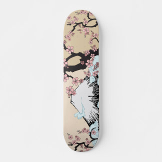 Fuji and Sakura:  Skateboard