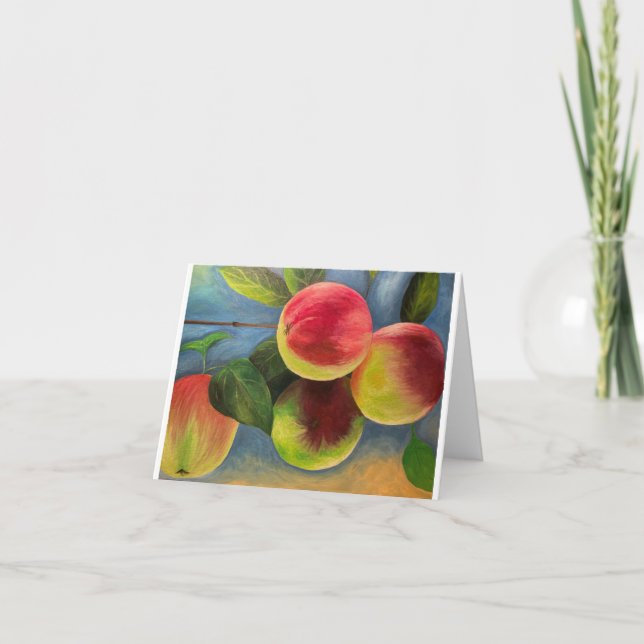 Fuji Apple Tree Thank You Card (Front)