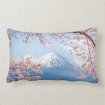 Fuji Mountain | Kawaguchiko Lake | Spring In Japan Lumbar Pillow<br><div class="desc">This photo features the Fuji Mountain Kawaguchiko Lake spring in Japan.</div>
