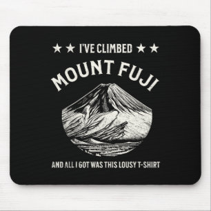Fuji Mountain Peak, Climbing, Hiking  Mouse Pad