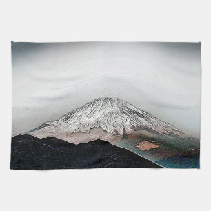Fuji-san Kitchen Towel