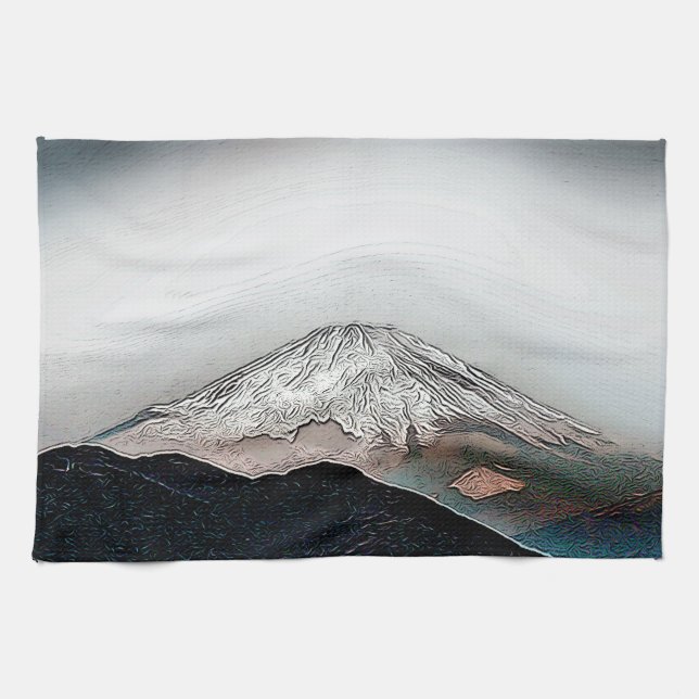 Fuji-san Kitchen Towel (Horizontal)