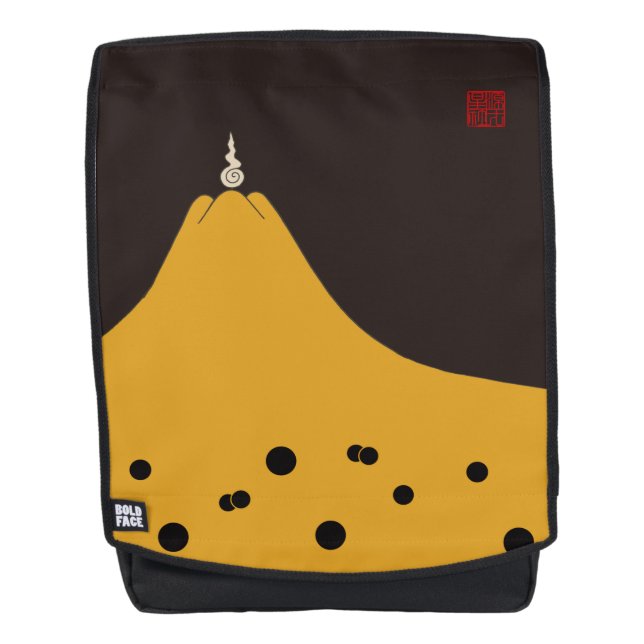 Fujigoshinkamonkurokirasya-Jinbaori Backpack (Front)