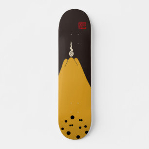 Fujigoshinkamonkurokirasya-Jinbaori Skateboard