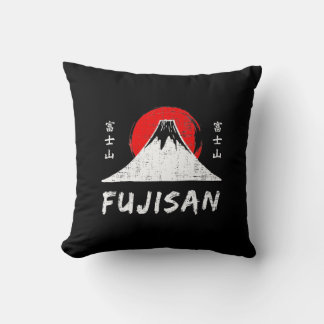 Fujisan Throw Pillow