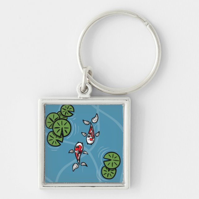 Fuku and Heiwa Keychain (Front)
