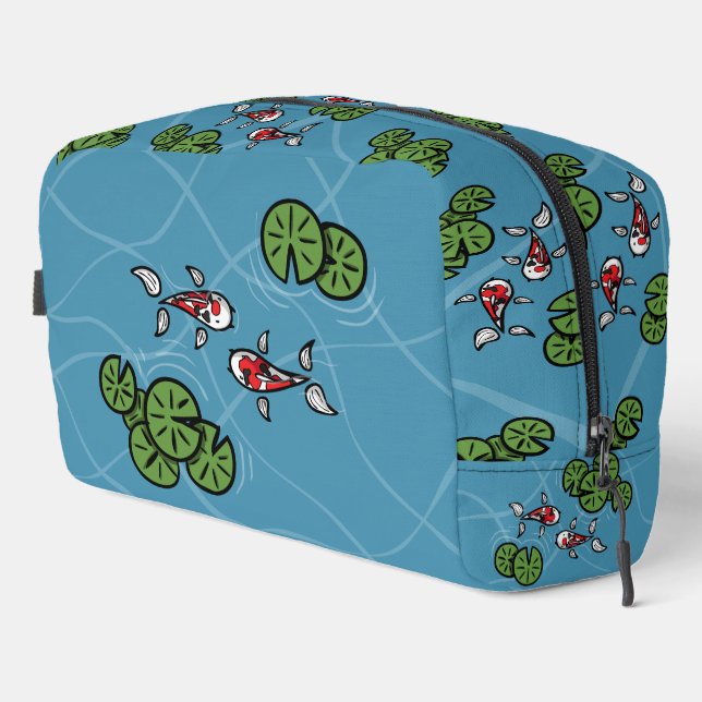 Fuku and Heiwa the Koi Dopp Kit (Right Corner)