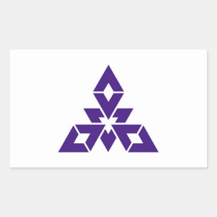 Fukuoka city flag Fukuoka prefecture japan symbol Sticker