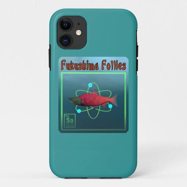 Fukushima Follies Case-Mate iPhone Case (Back)