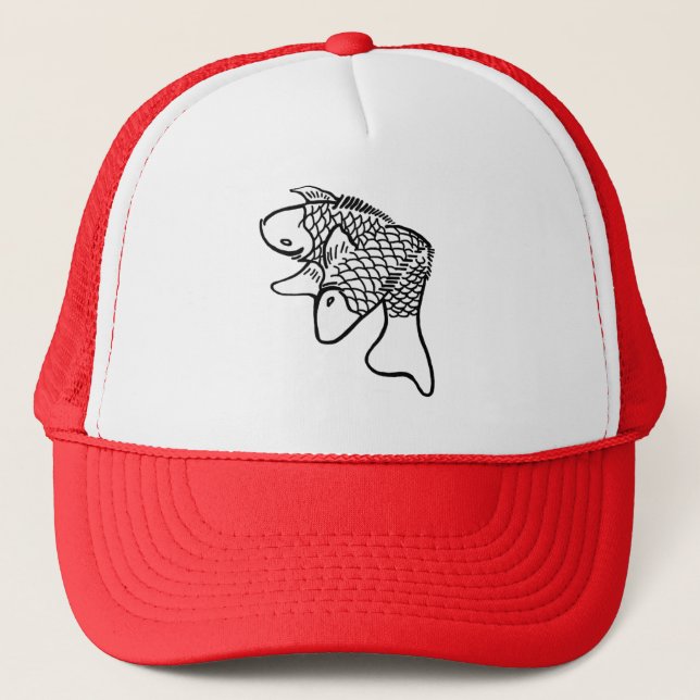 Fukushima Sashimi Trucker Hat (Front)