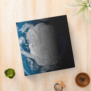 Ful Earth Showing Simulated Clouds Over Antarctica Binder