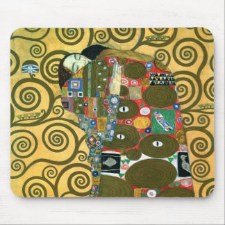 Fulfilment aka The Embrace by Gustav Klimt Mouse Pad