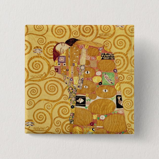 Fulfilment  c.1905-09 2 inch square button (Front)