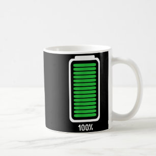 Full Battery Funny Halloween Costume Coffee Mug