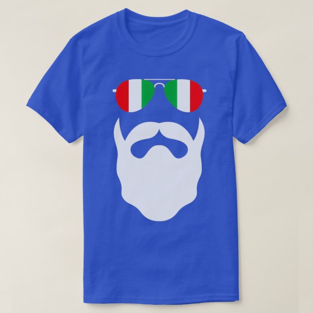 Full beard Italia for beards and barbers 2 T-Shirt (Design Front)
