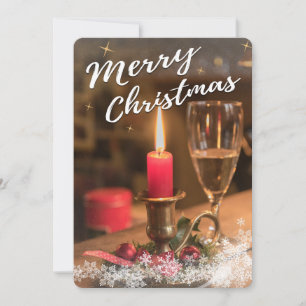 Full Bleed Christmas Photo Season's Greeting Card