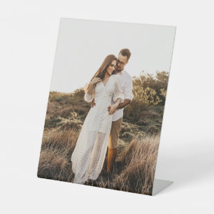 Full Bleed Photo  Pedestal Sign