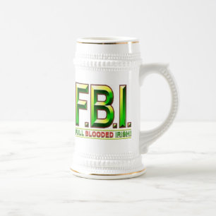 Full Blooded Irish Beer Stein