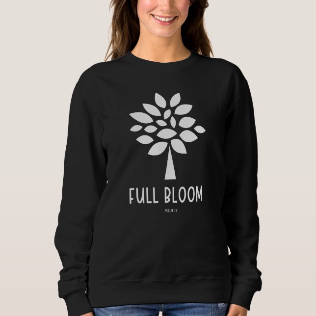 Full Bloom Graphic Design Sweatshirt (Front)