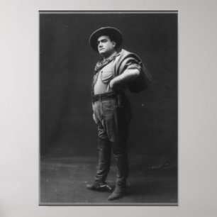 Full Body Portrait of Enrico Caruso Poster