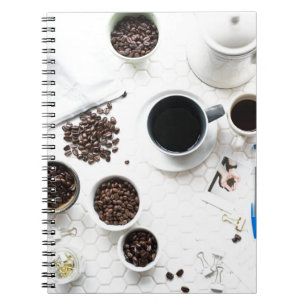 full caff coffee buzz notebook