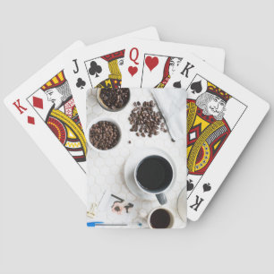 full caff coffee buzz playing cards