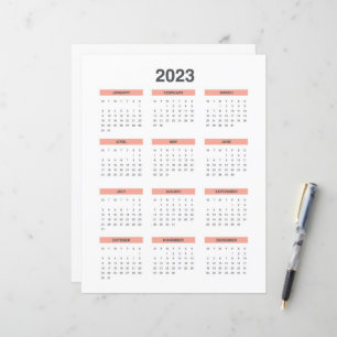 Full Calendar 2023 start from monday