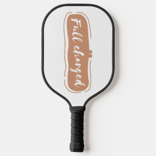 full charged pickleball paddle