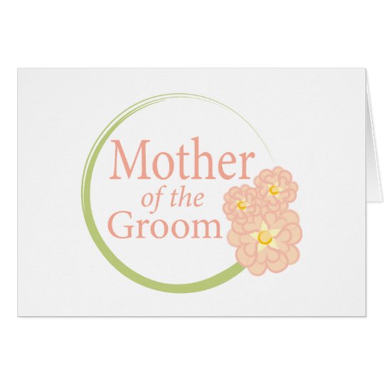 Full Circle Floral Mother of the Groom Card