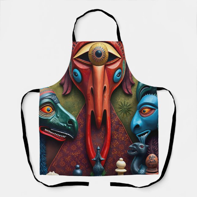 full-color 3D Apron (Front)