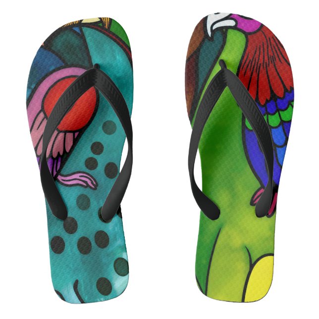 full-color 3D Flip Flops (Footbed)
