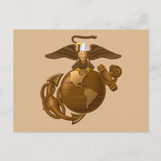 Full-Colour EGA - Bronze Holiday Postcard (Front)