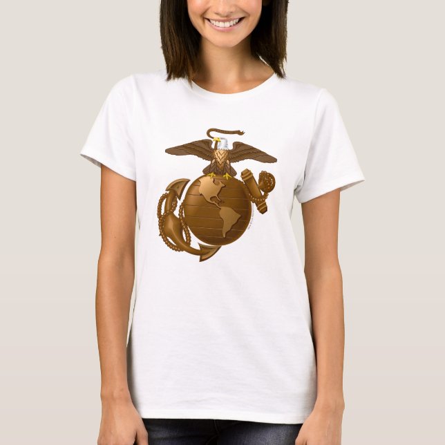 Full-Colour EGA - Bronze T-Shirt (Front)