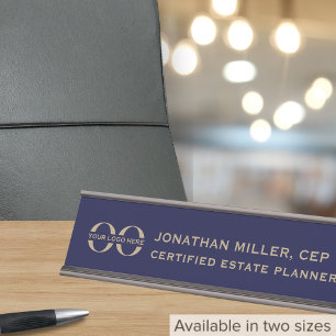 Full-Colour Logo Name Position Desk Name Plate