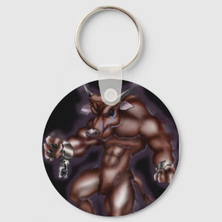 Full Colour Minotaur Keychain