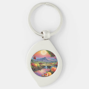 Full Colour Spectrum of Fruit 1 Keychain