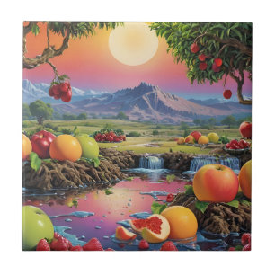 Full Colour Spectrum of Fruit 1 Tile