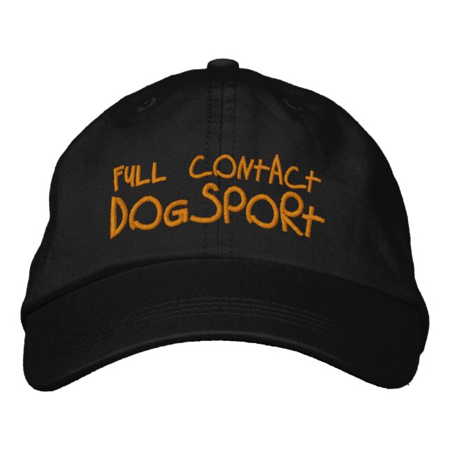 Full Contact Dogsport Embroidered Hat (Front)