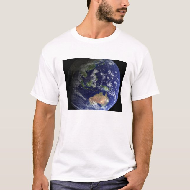 Full Earth from space showing Australia T-Shirt (Front)