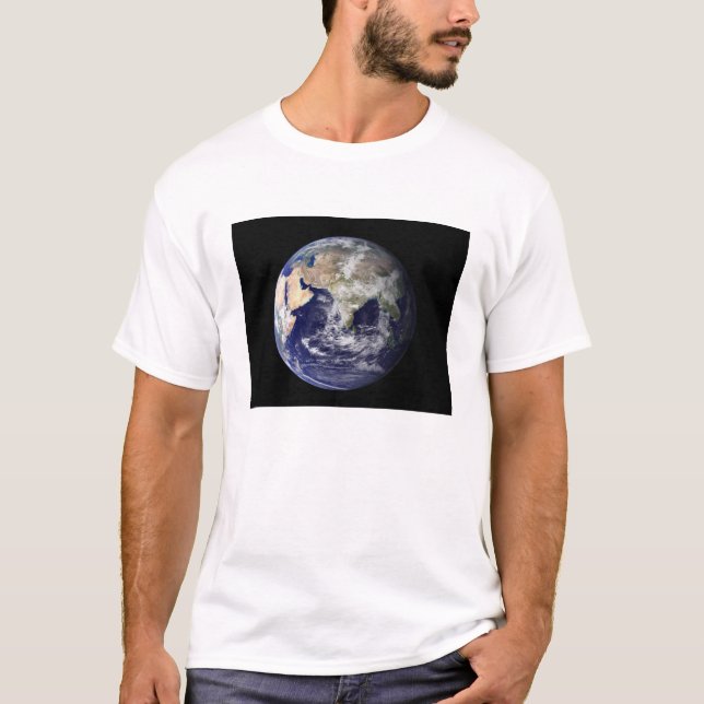 Full Earth showing Europe and Asia T-Shirt (Front)