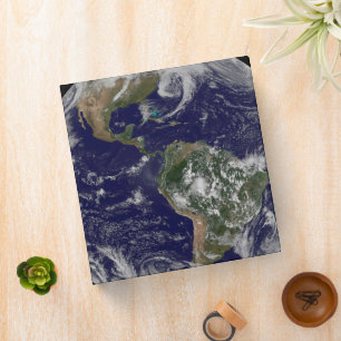 Full Earth Showing Low Pressure Systems. Binder