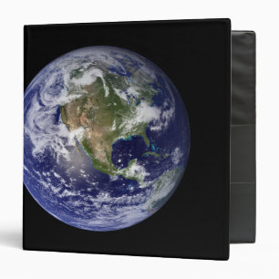 Full Earth showing North America 3 Binder