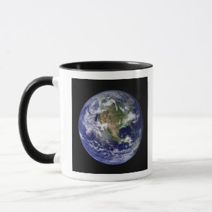 Full Earth showing North America 3 Mug